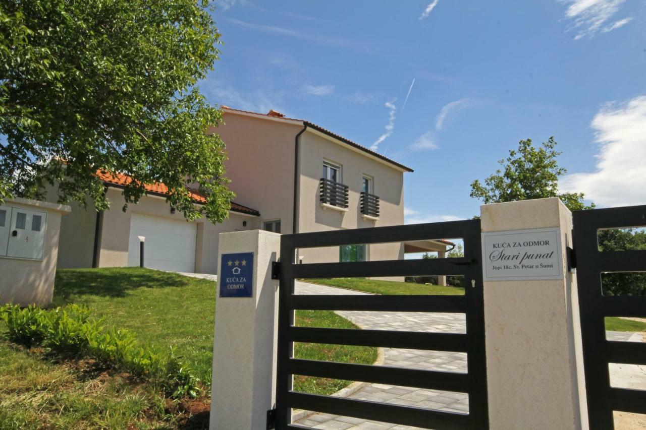 Villa Stari Punat Sveti Petar u Sumi Ngoại thất bức ảnh